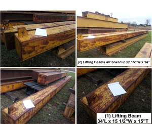 gantry lifting beams and runway for sale