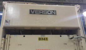 150 Ton Verson OBI Metal Stamping Punch Press For Sale