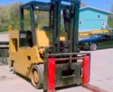 30,000lbs. Elwell Parker Solid-Tired Forklift 4