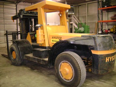 30,000lbs. Hyster H-300 Air-Tired Forklift 1