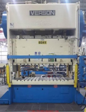 150 Ton Verson OBI Metal Stamping Punch Press For Sale