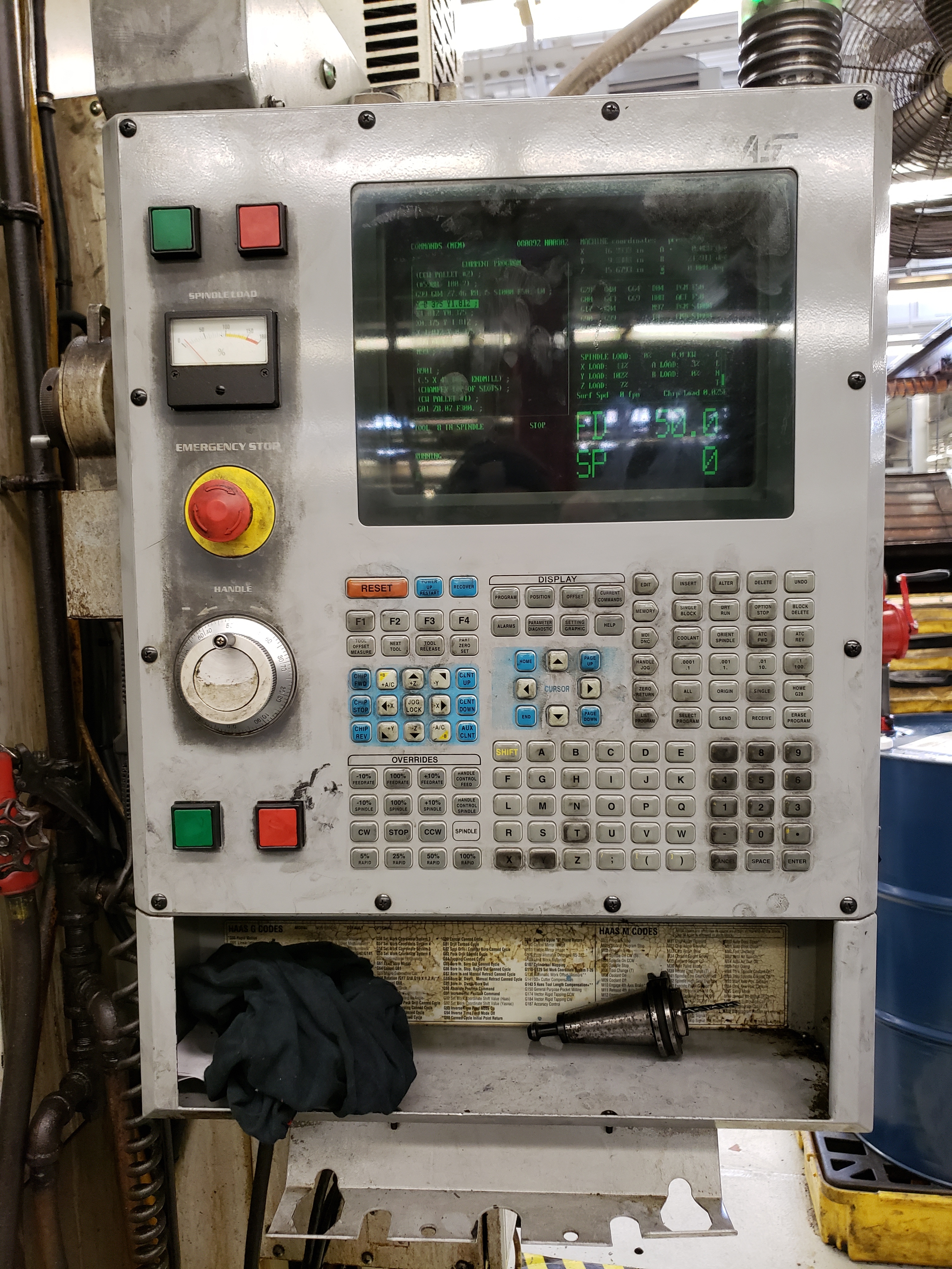 Haas HS-1RP Horizontal 5 Axis CNC Mill For Sale