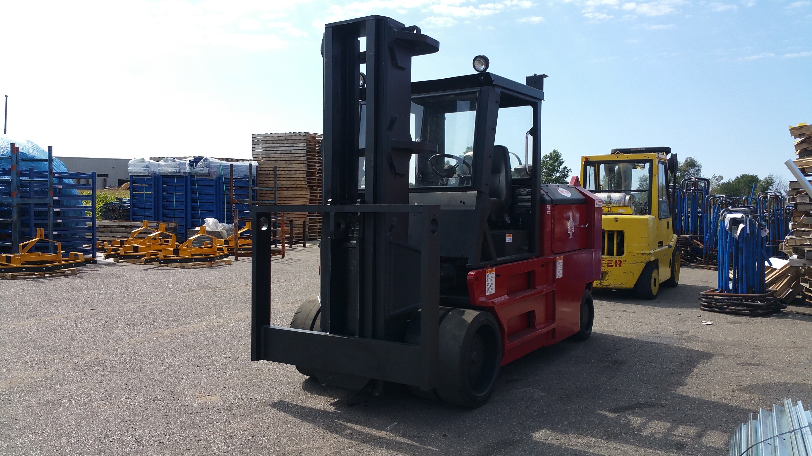 30,000lb. Capacity @ 36" Load Center Taylor Hard-Tire Forklifts (3 Available) For Sale