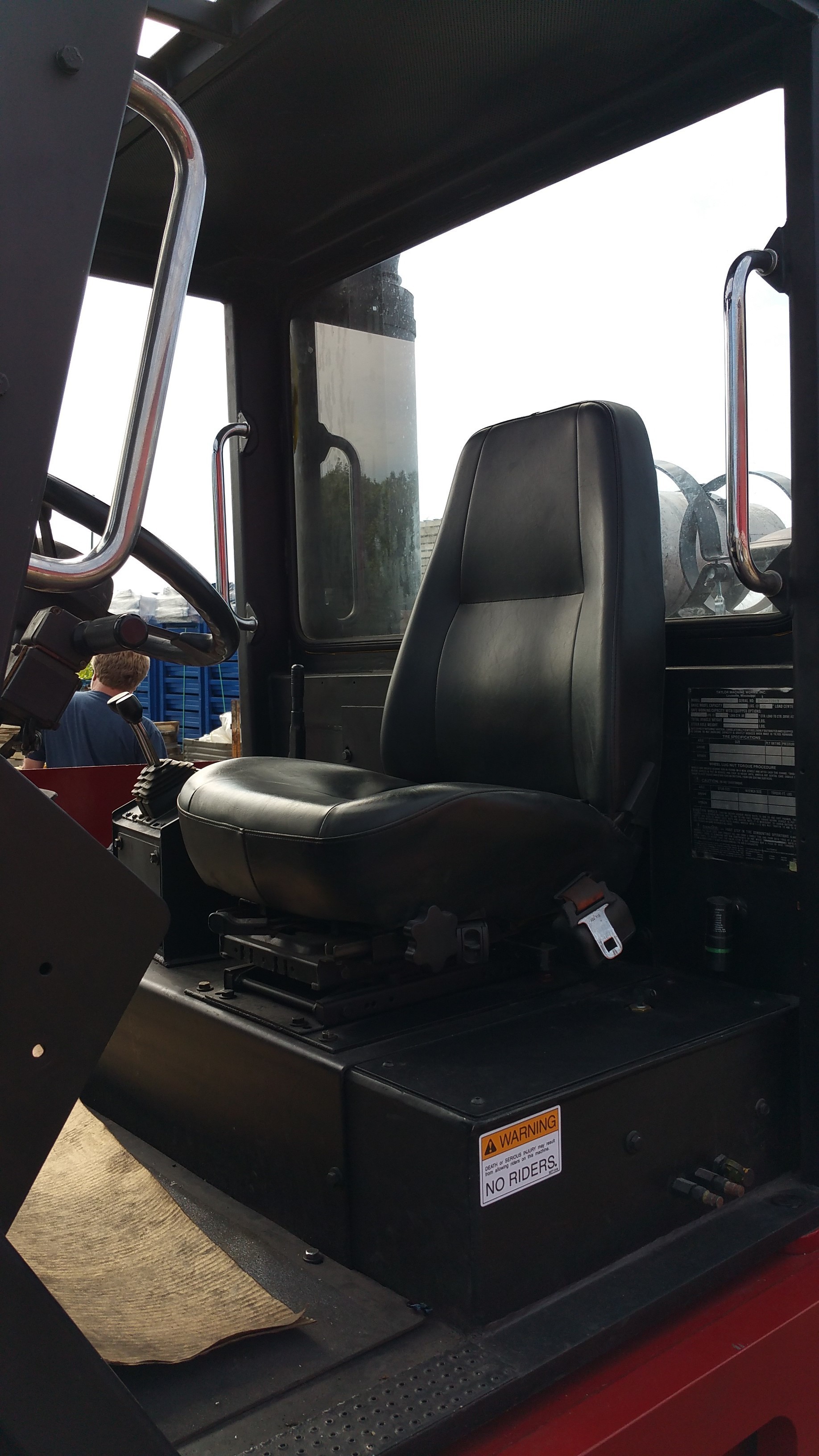 30,000lb. Capacity @ 36" Load Center Taylor Hard-Tire Forklifts (3 Available) For Sale