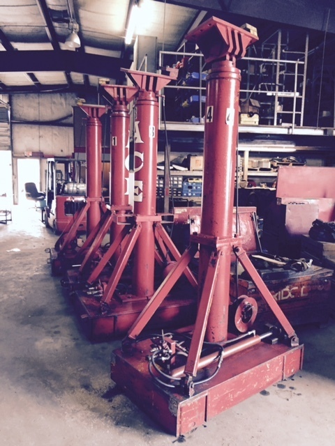 200 Ton Lift Systems Hydraulic Gantry For Sale