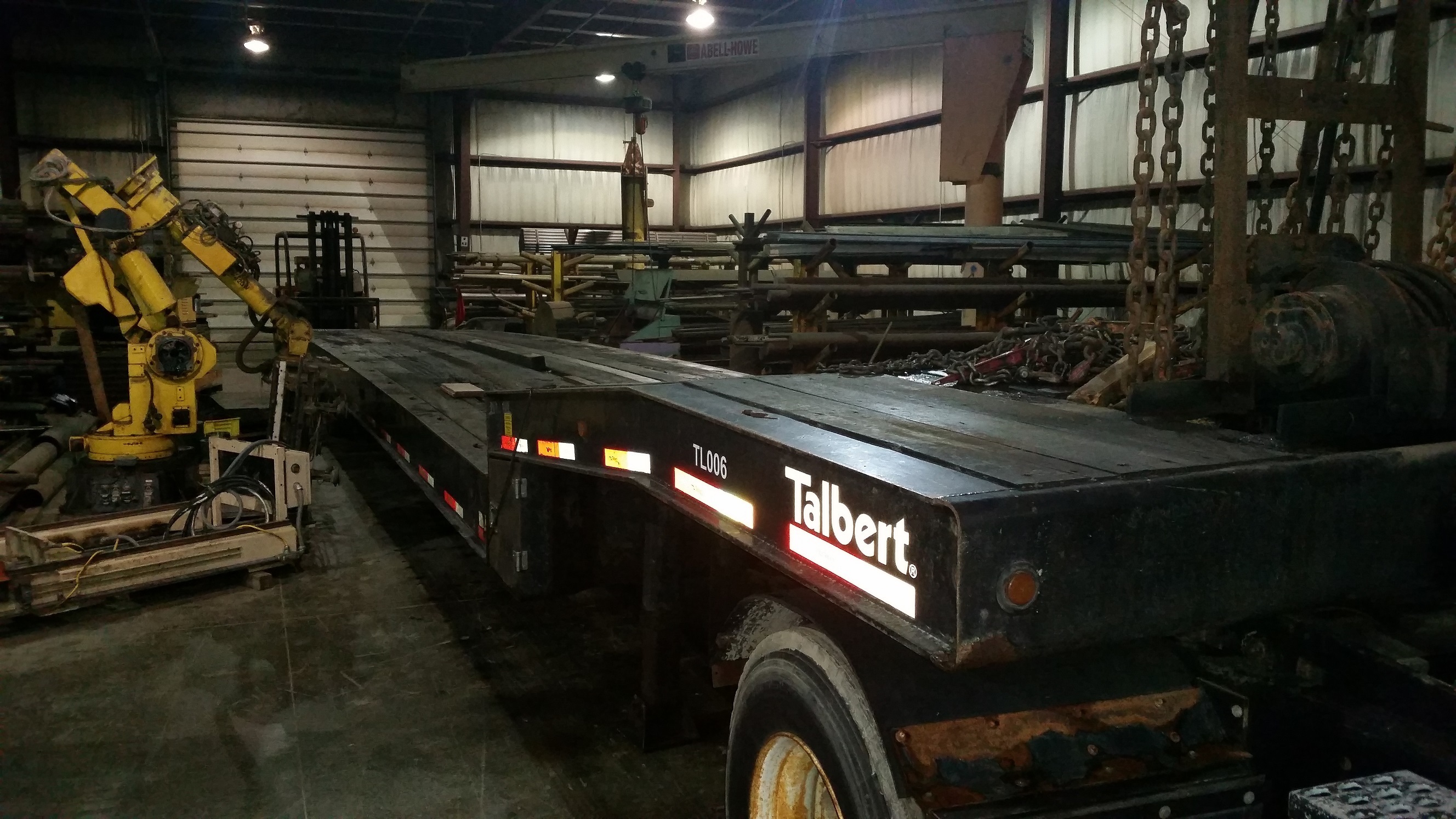 2005 Talbert Trailer with Rolling Axles For Sale 2005TalbertTrailer