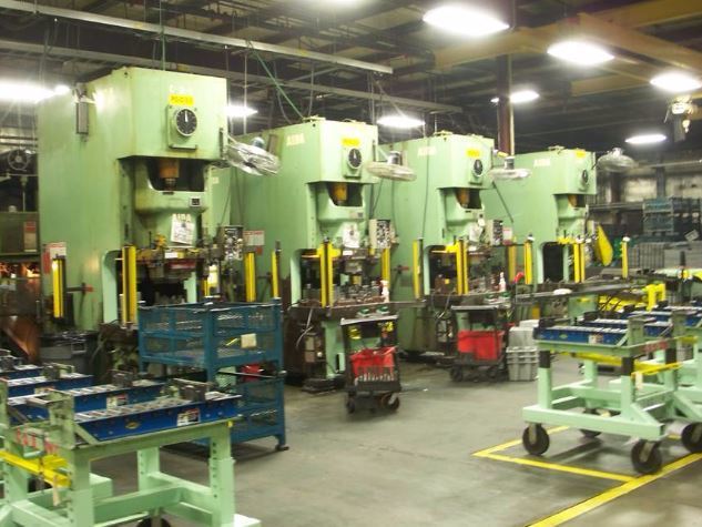 165 Ton Aida Single-Point Gap Frame Presses For Sale (4 Available) 165tAidaGFPresses4Avail