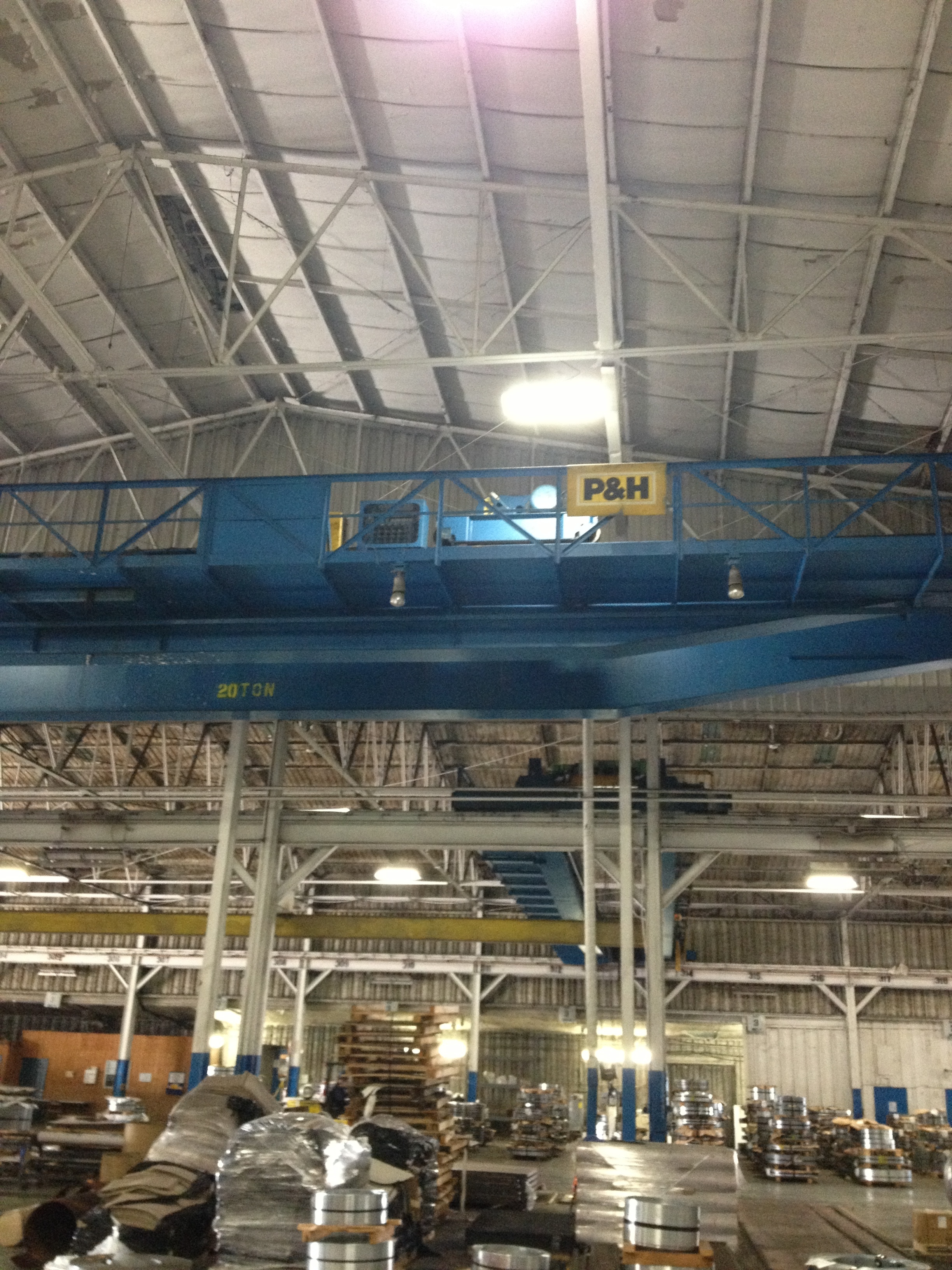 20 Ton Capacity P & H Crane For Sale 20tPandHOBC