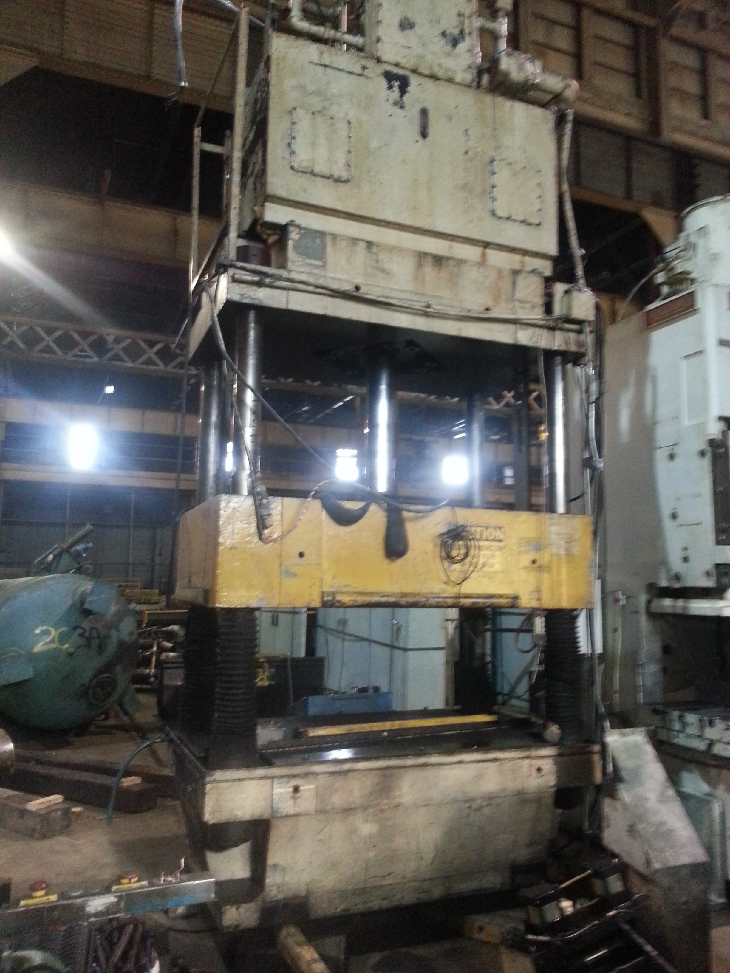 200 Ton Capacity Bentler Hydraulic Press For Sale 200tBentlerHydPress