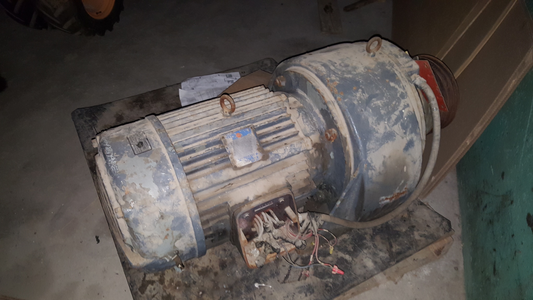 30 HP Louis Allis Electric Motor For Sale 30HPLouisAllisElecMotor