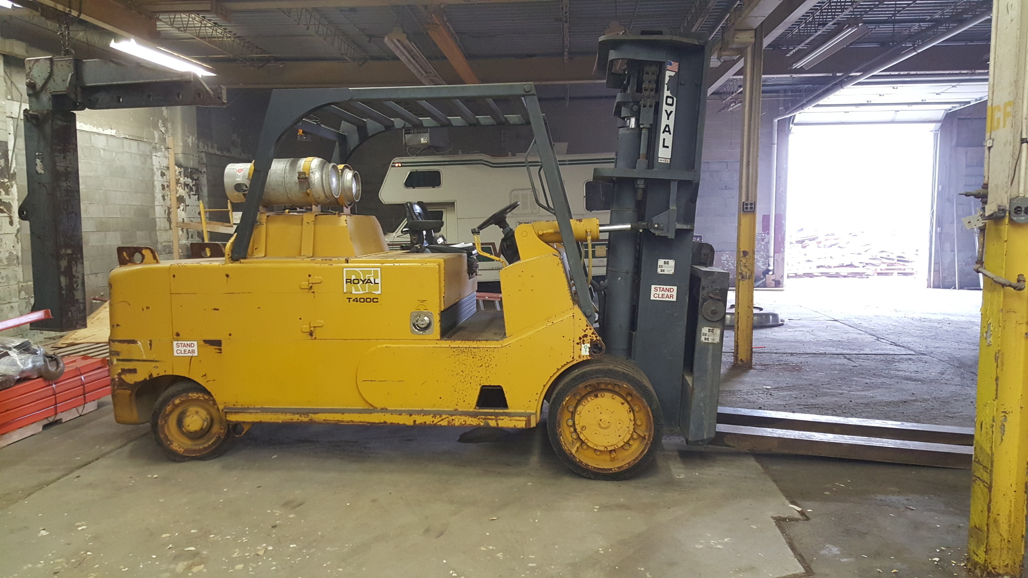 40,000lb. Capacity Royal Forklift For Sale!