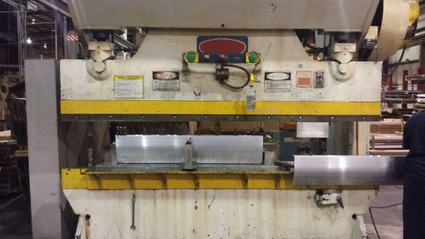 ​150 Ton Capacity Chicago Dreis & Krump Mechanical Press Brake For Sale 150tChicagoDreisKrump