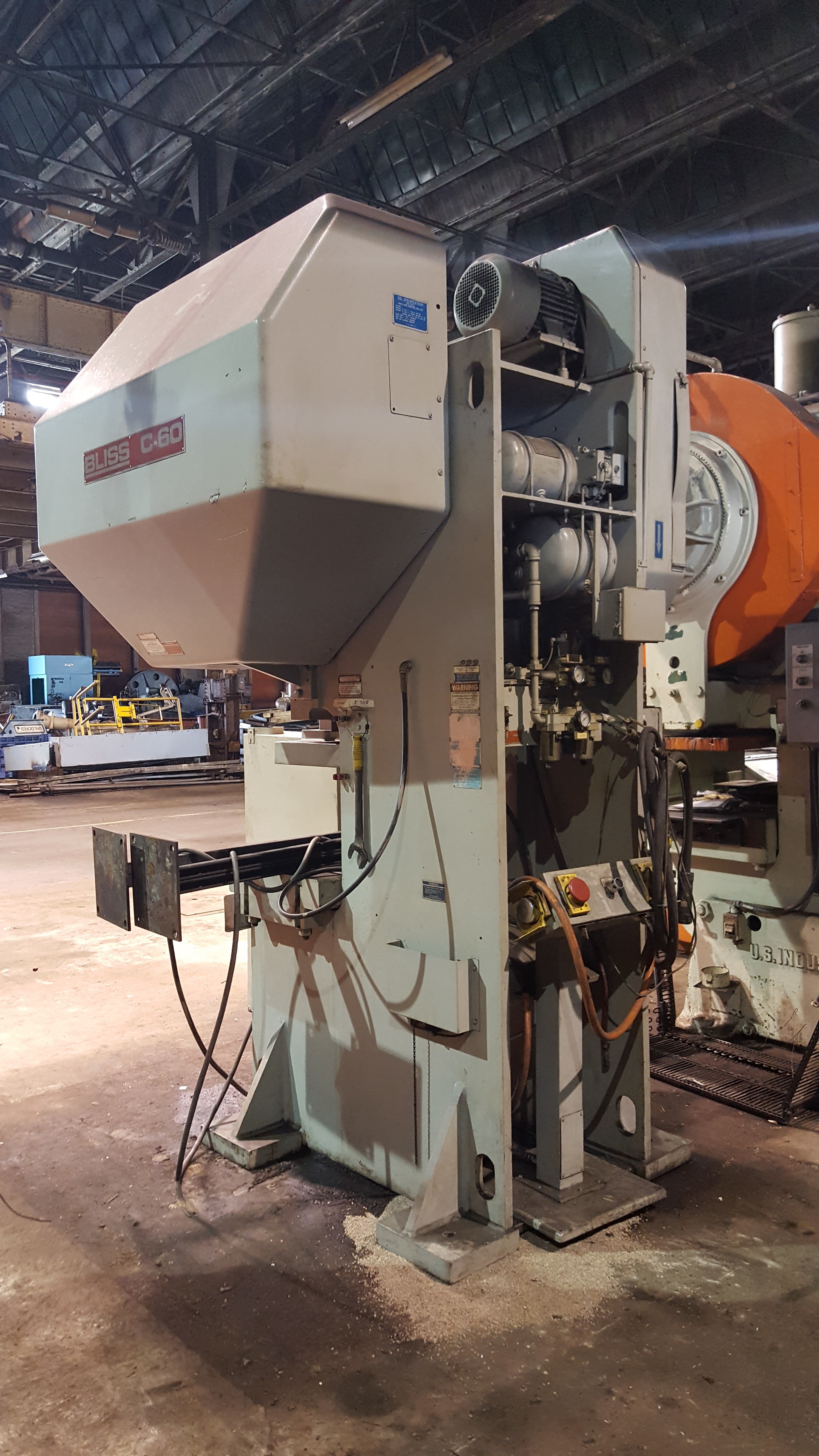 60 Ton Capacity Bliss C-60 Press For Sale