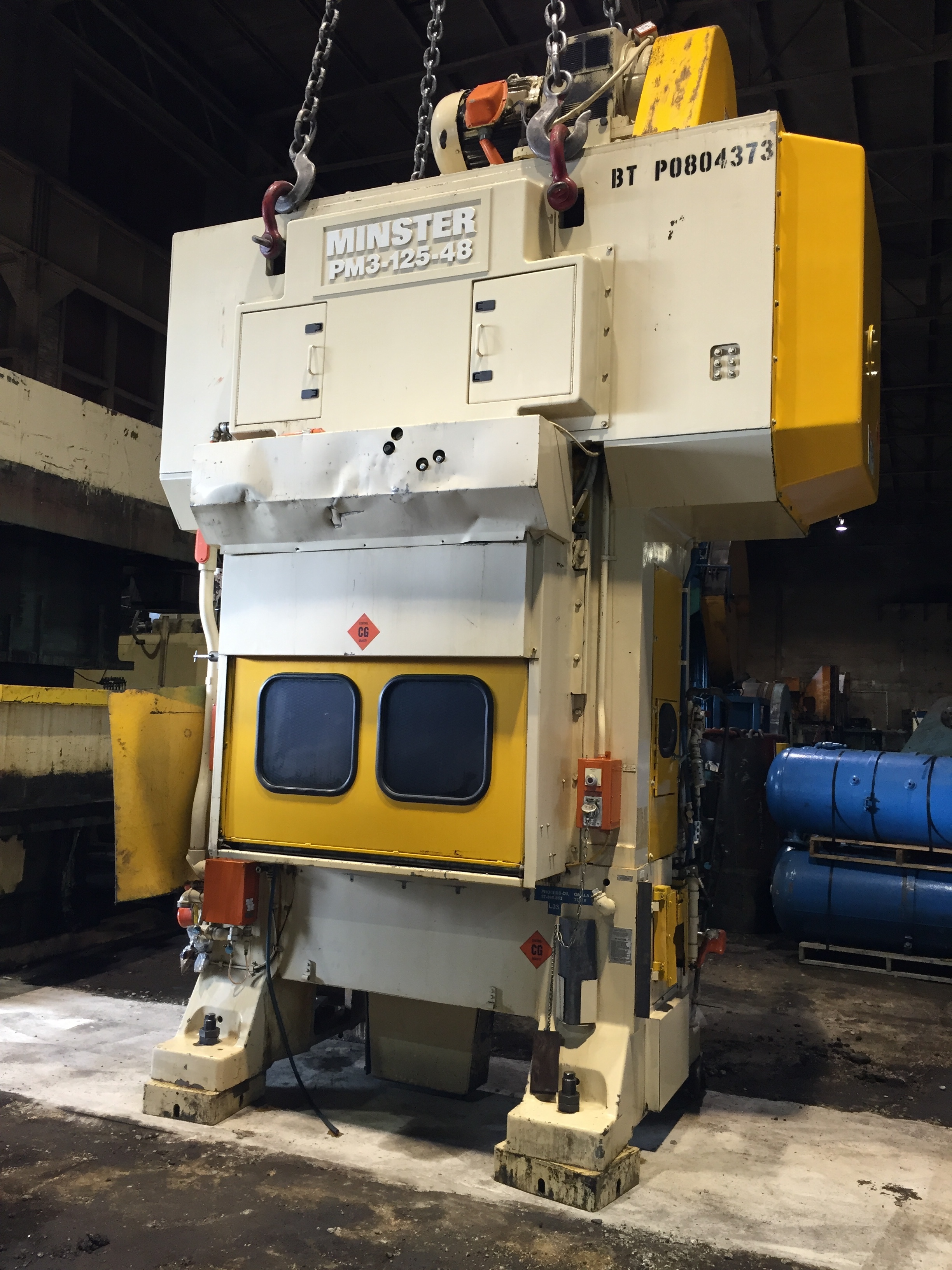 125 Ton Capacity Minster Piece-Maker Press For Sale