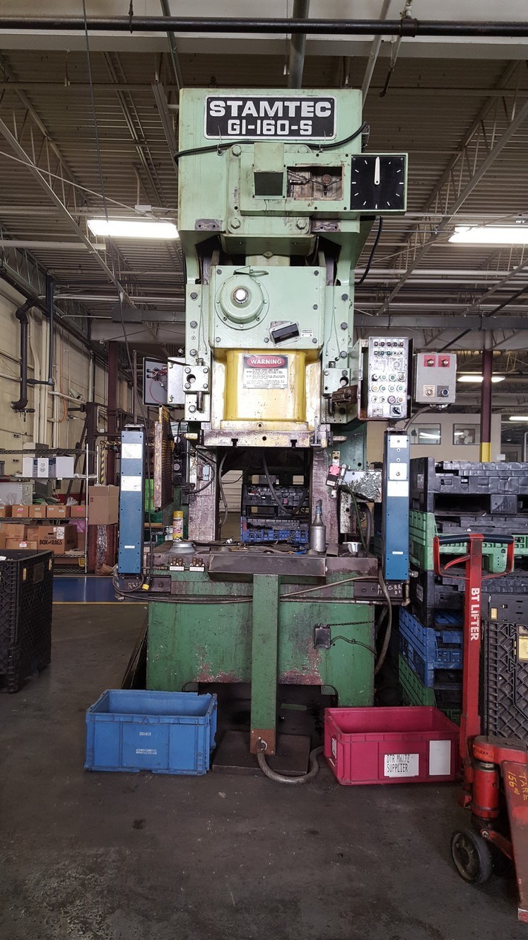 160 Ton Capacity Stamtec Press For Sale