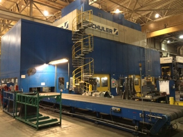 1,800 Ton Capacity Schuler Straight Side Presses For Sale (2 Available)