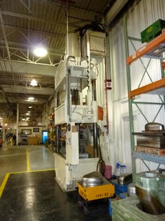 300 Ton Capacity Dake Four-Post Hydraulic Press For Sale