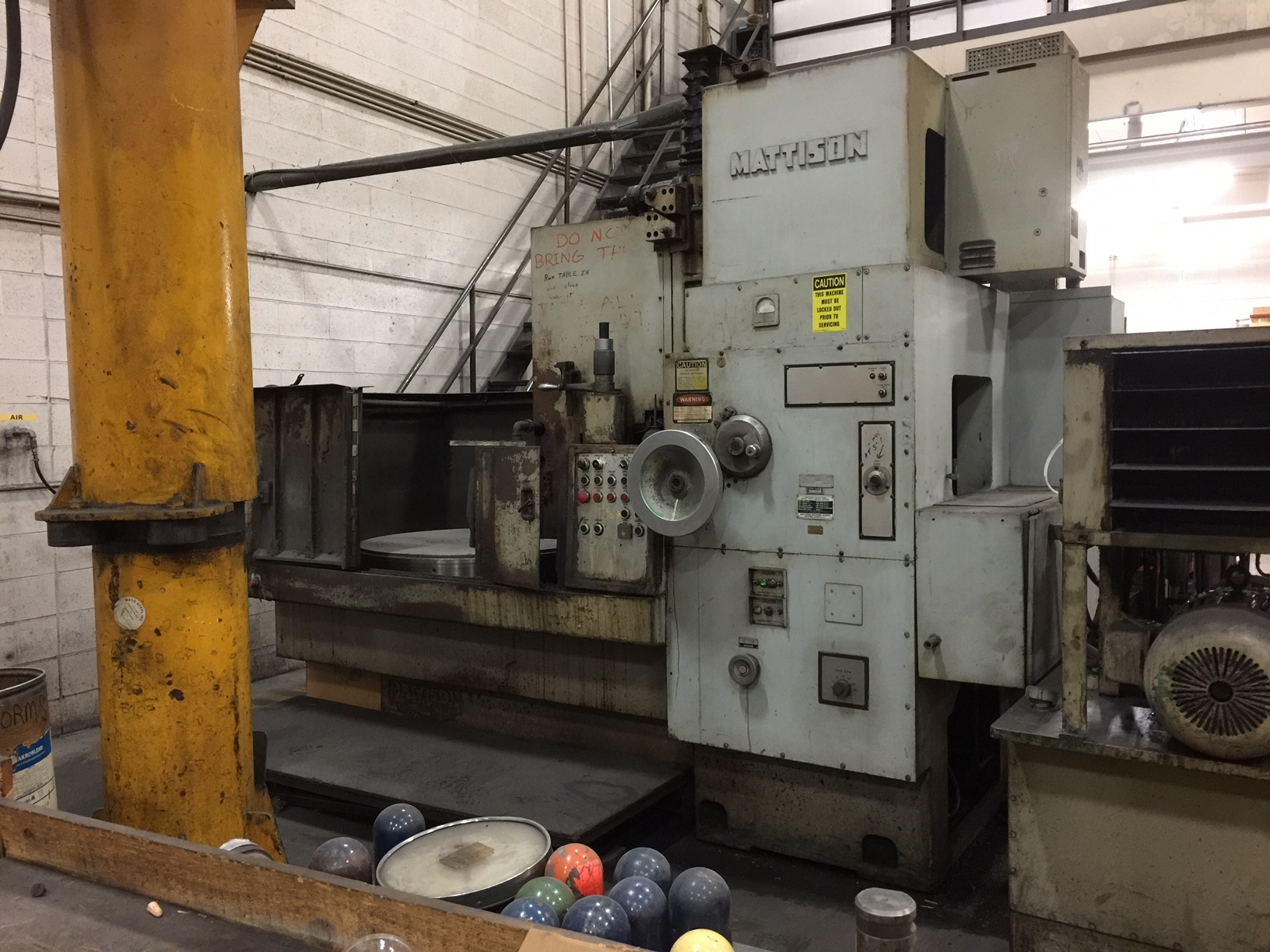 42″ Mattison Rotary Surface Grinder 42"MattisonRotarySurfaceGrinderFS