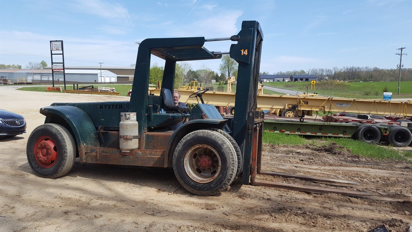 22,500lb. Capacity Hyster Forklift For Sale