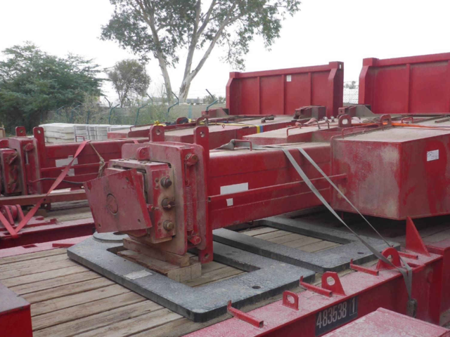 500 Ton Capacity Lift -N- Lock Hydraulic Gantry For Sale