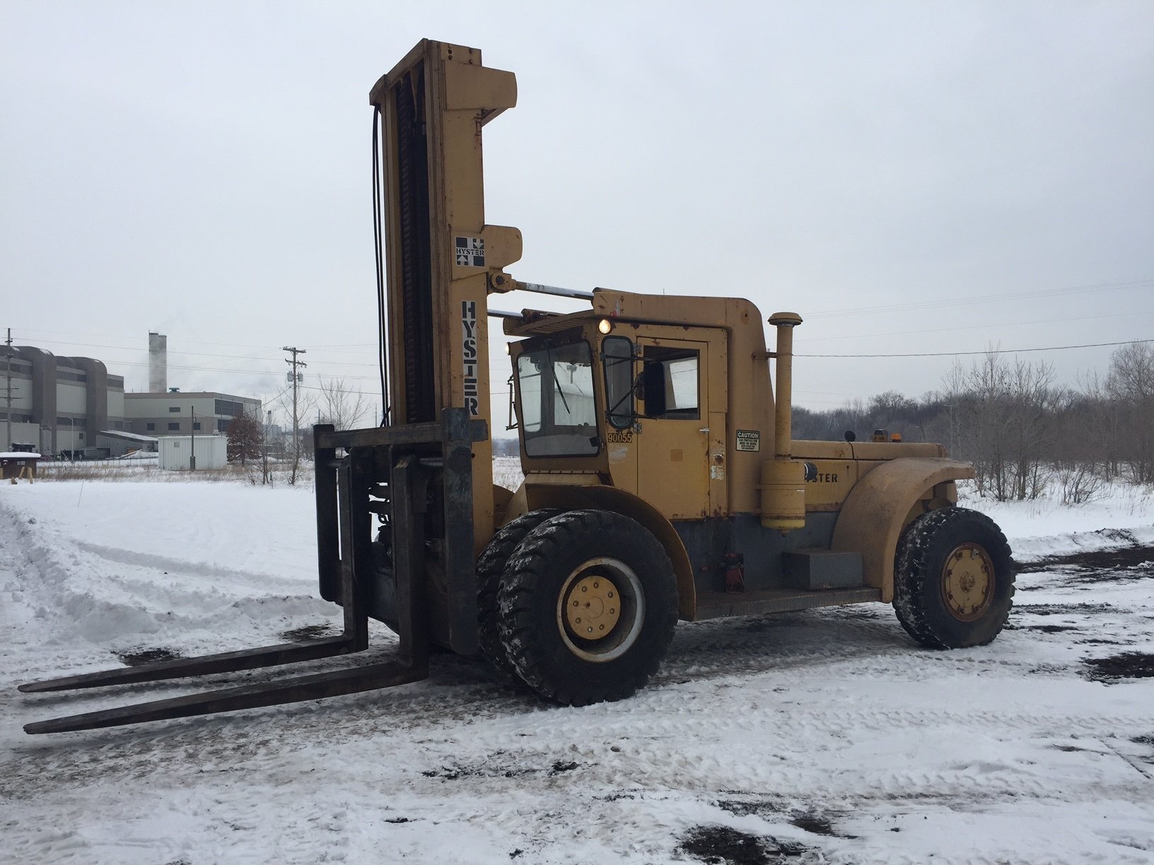 40,000lb. Capacity Hyster Air-Tire Forklift For Sale