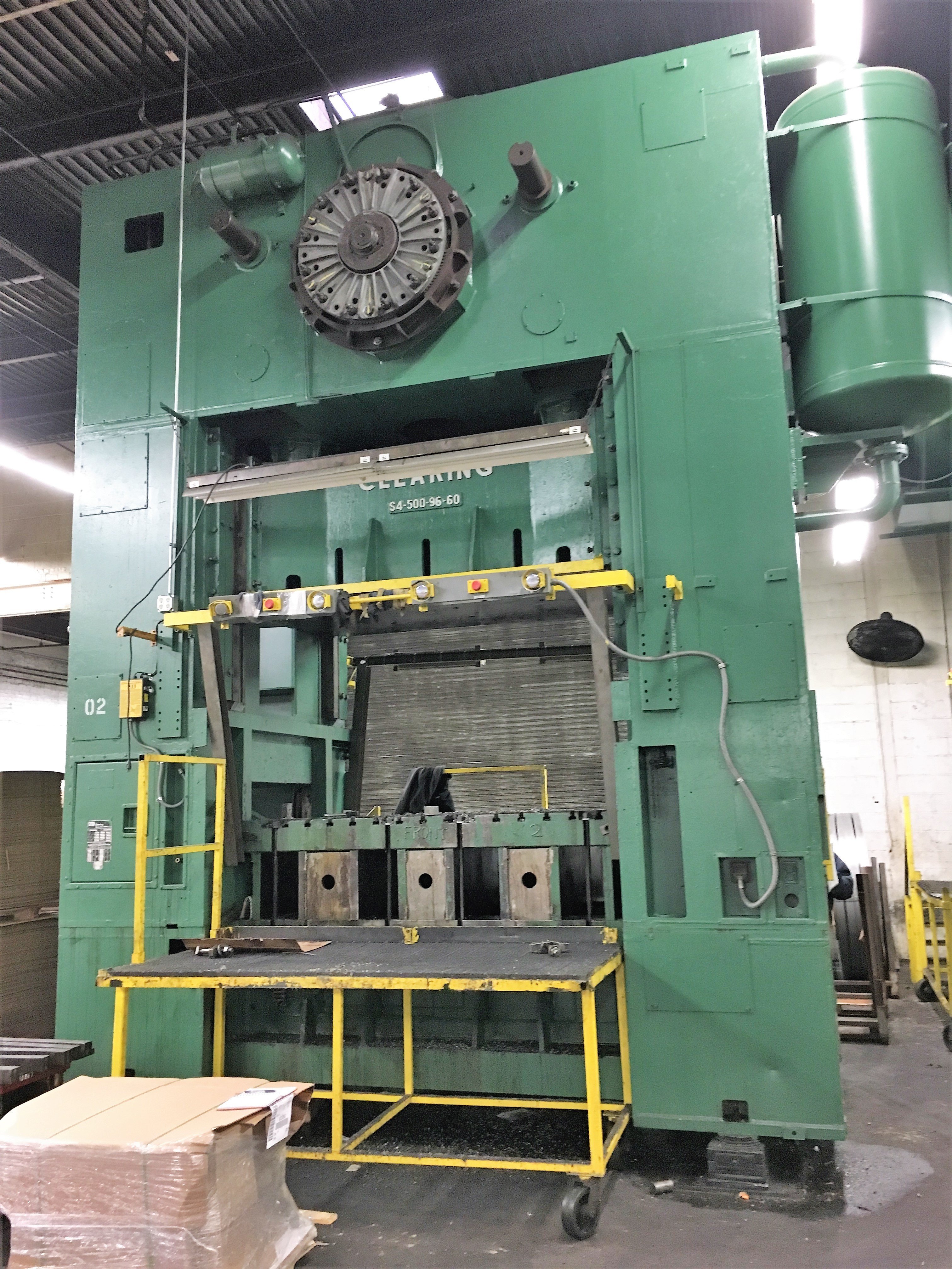 500 Ton Capacity USI Clearing Straight Side Press