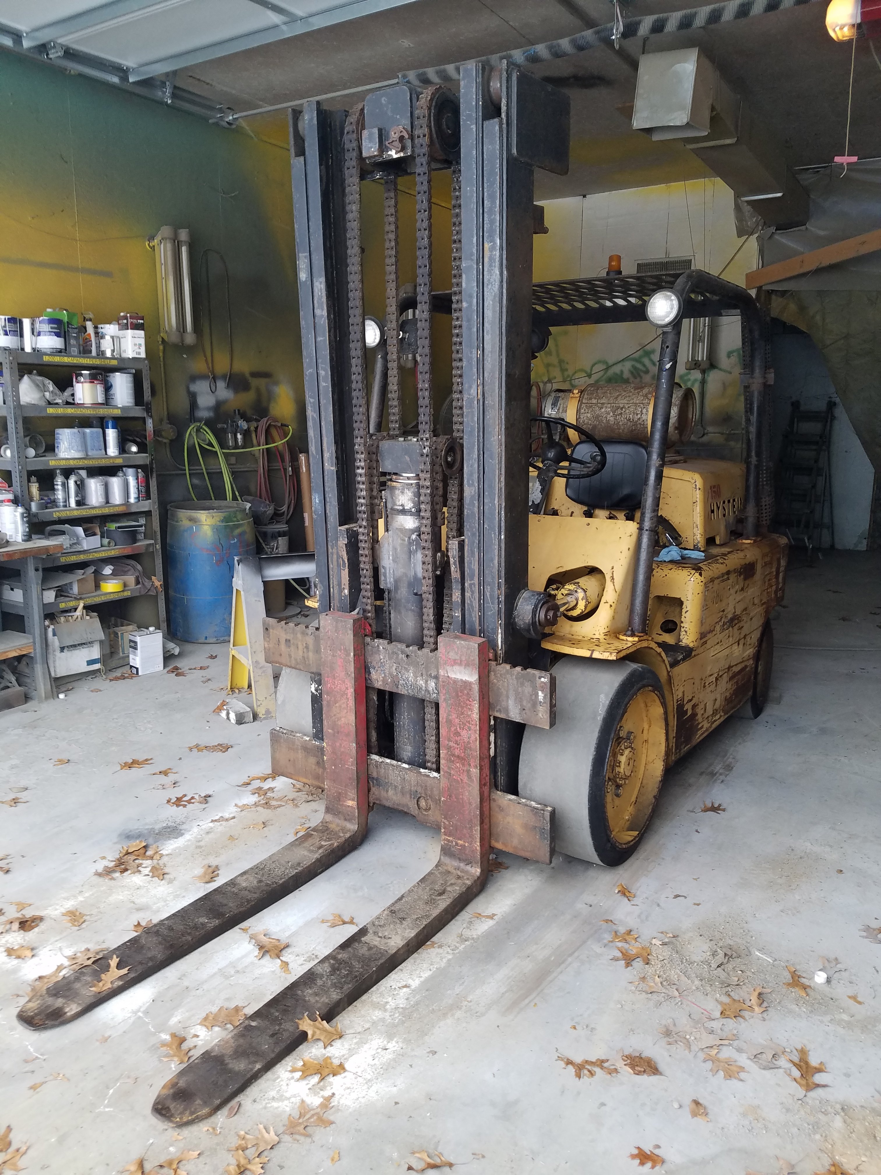 15,000lb. Capacity Hyster 150 Forklift For Sale 15000lbCapHyster150FLFS