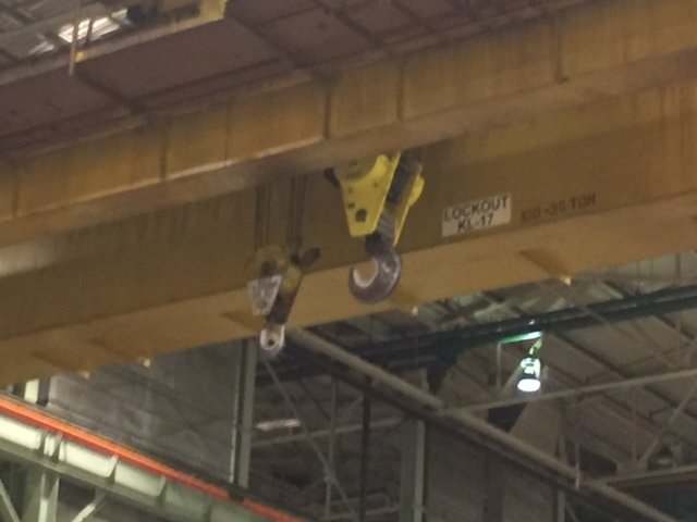 100/35 Ton Capacity Shawbox-Dresser Overhead Bridge Crane For Sale