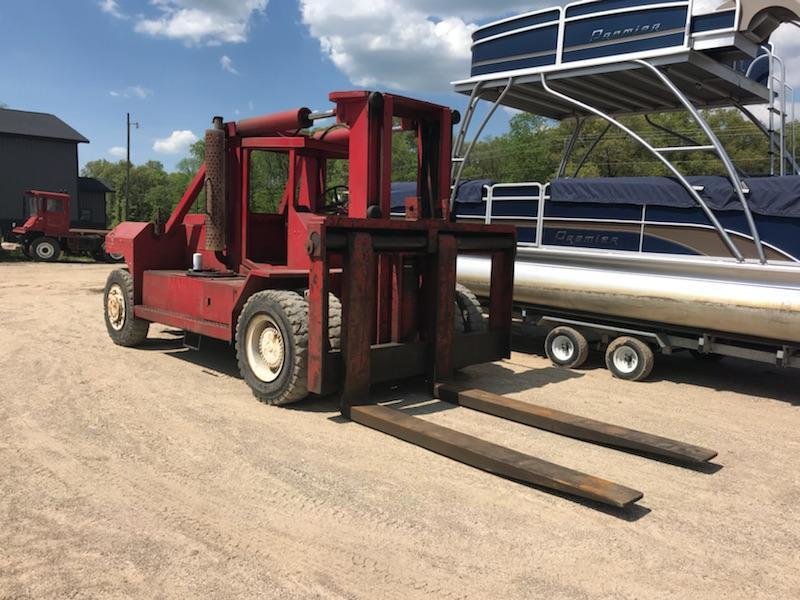 80,000 lb. Capacity Bristol Forklift - Low Base Weight - For Sale