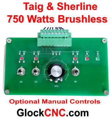 Taig Sherline Motor Upgrade 750w