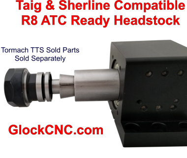 Sherline-Taig R8 Spindle Upgrade Headstock