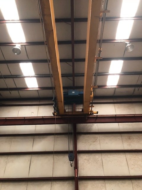 25 Ton Anchor and Hoist Bridge Crane with Shawbox Hoist