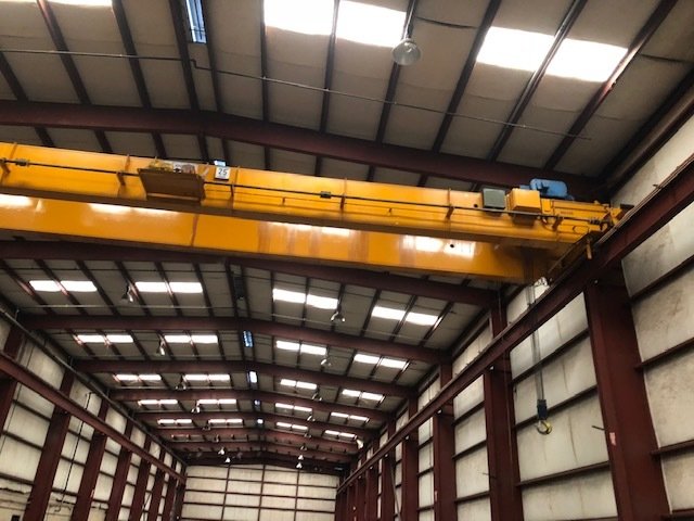 25 Ton Anchor and Hoist Bridge Crane with Shawbox Hoist