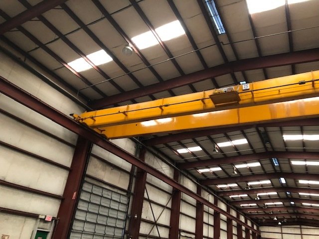 25 Ton Anchor and Hoist Bridge Crane with Shawbox Hoist