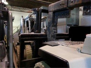 80,000lb Bristol Riggers Special Forklift For Sale