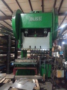 225 Ton Bliss Gap Frame Press For Sale