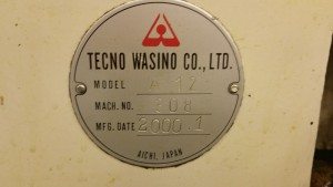 Used Wasino A 12 CNC for sale