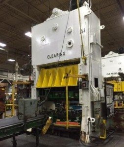 250 Ton Clearing Straight Side Press For Sale!