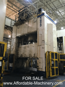 1000 Ton Komatsu Straight Side Stamping Press For Sale