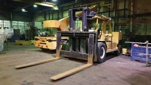 80,000lb. Capacity Bristol RS-80 Forklift For Sale