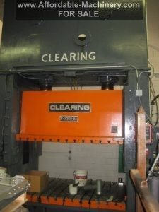 350 Ton Capacity Clearing Straight Side Press For Sale