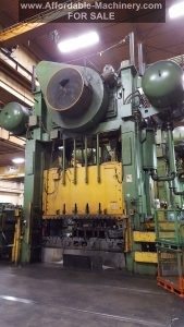 800 Ton Capacity Verson Straight Side Presses For Sale