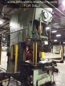 220 Ton Capacity Aida Single-Point Gap Press For Sale