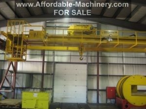 25 Ton Capacity Control King Overhead Bridge Crane For Sale