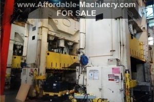 USI Clearing 600 Ton Stamping Press For Sale 