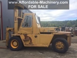 25,000lb. Capacity Cat Air-Tired Forklift For Sale