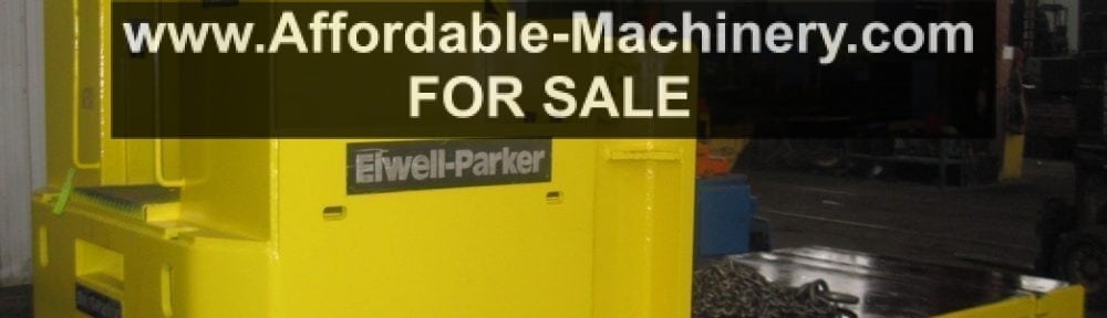 30000lb. Elwell Parker Hydraulic Die Cart For Sale