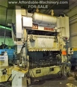 300 Ton Capacity Bliss Straight Side Press For Sale