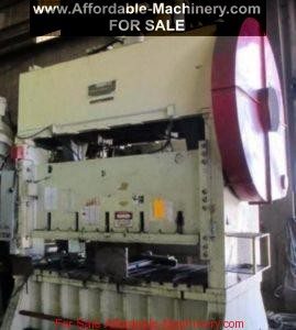 150 Ton Capacity Johnson Straigh Side Press For Sale