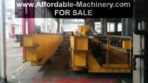 25 Ton Capacity Whiting Overhead Bridge Crane For Sale